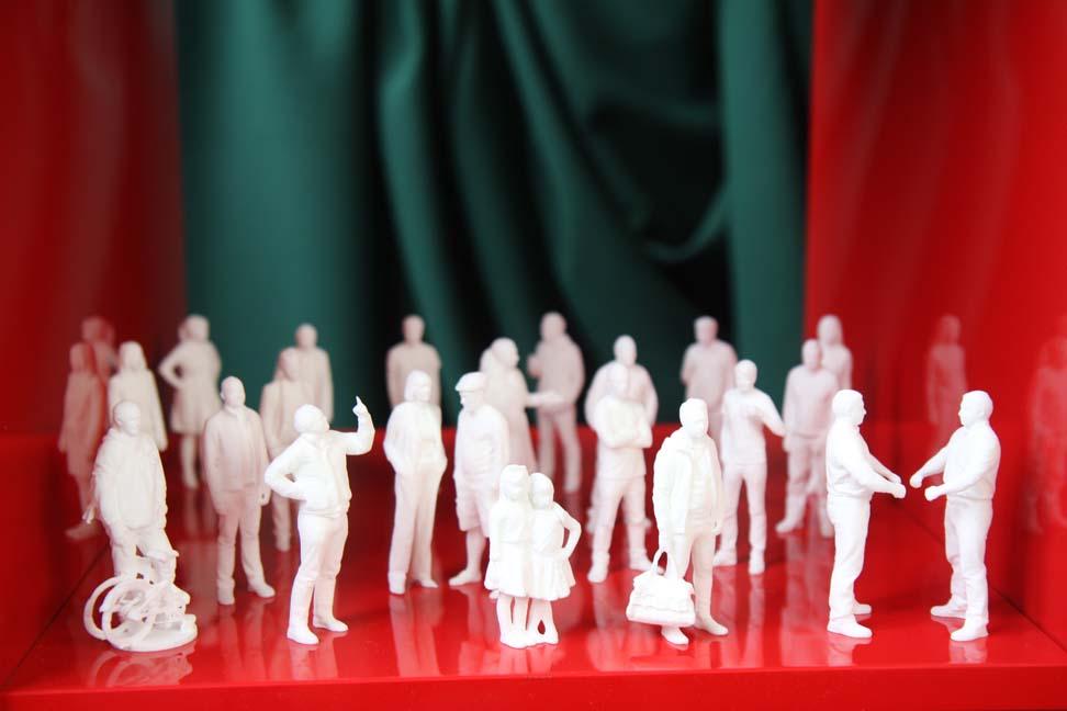 3D printed mini sculptures