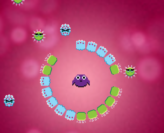 Cell Survivor online game screenshot