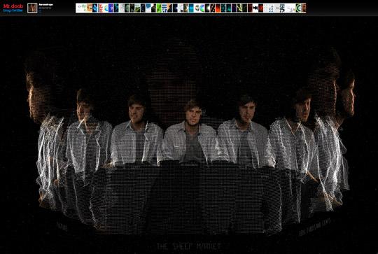Mr Doob — WebGL experiments by the driving force behind three.js